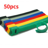 50pcs /100pcs Cable Ties Colored Plastics Reusable