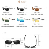 2022 Brand Polarized Sunglasses Men New Fashion Eyes Protect Sun Glasses With Accessories Male Driving Goggles Oculos De Sol