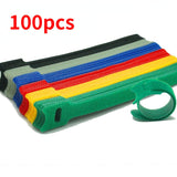 50pcs /100pcs Cable Ties Colored Plastics Reusable