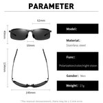 Photochromic Sunglasses Men Polarized Driving Chameleon Glasses Male Change Color Sun Glasses Day Night Vision Driver&#39;s Eyewear